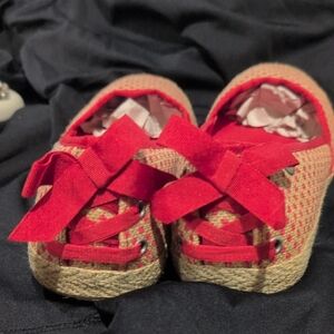 UGG Red and Tan Espadrilles for Women
